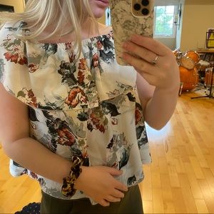 Off the shoulder Wilfred blouse